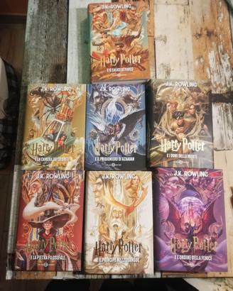 Libri collezione 7 Harry Potter
