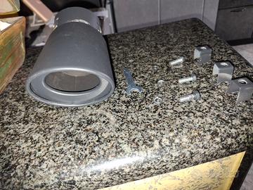 copri tubo scarico auto universale 