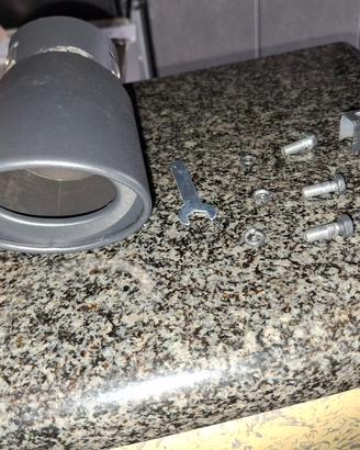 copri tubo scarico auto universale 