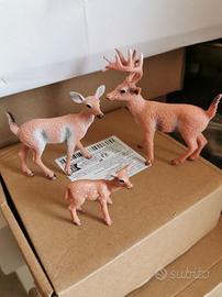 Famiglia di Cervi (Animali per presepe) 