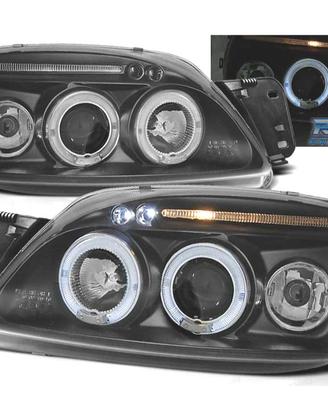 FARI FORD FIESTA 99-02 ANGEL EYES SFONDO NERO