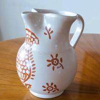 Caraffa osteria vino/acqua 1/2lt ceramica