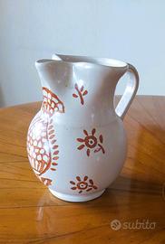 Caraffa osteria vino/acqua 1/2lt ceramica