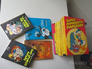 Lotto SuperAlmanacco Topolino Disney più varie