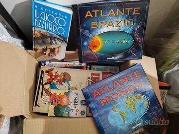 2 scatoloni di libri vari ben conservati