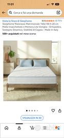 Sleephome materasso matrimoniale - molle & memory