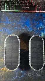 2× Luci Solari da Esterno Wall Light – LED Giardin