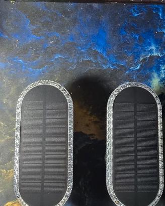 2× Luci Solari da Esterno Wall Light – LED Giardin