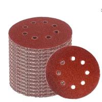 20 pz Disco Abrasivo 125Mm 8 fori Carta Vetrata