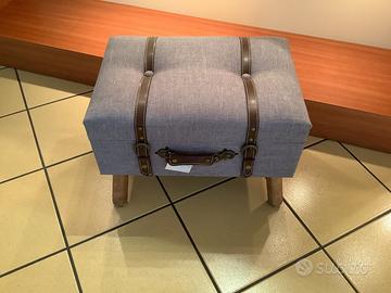 Pouf in tessuto