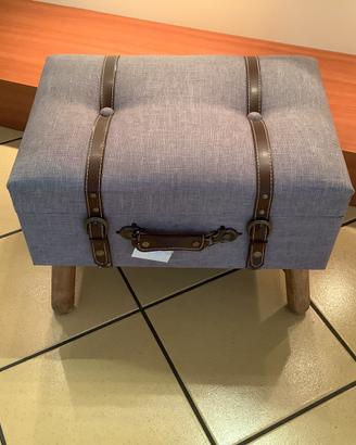 Pouf in tessuto
