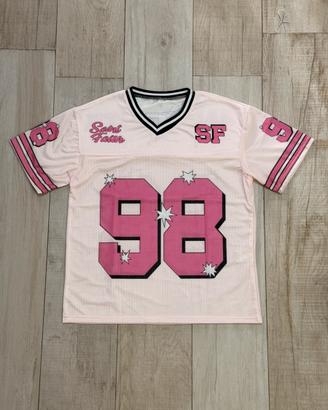 Jersey y2k SainthFaith 98 Rosa