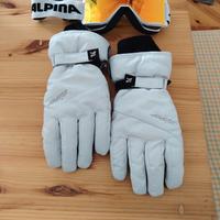 Visiera Alpina e Guanti da Sci misura 8