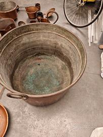 Pentole e pentolone in rame