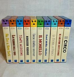 Collezione 10 VHS Charlie Chaplin Elleu