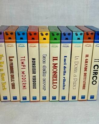 Collezione 10 VHS Charlie Chaplin Elleu