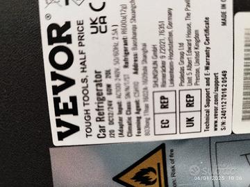frigorifero portatile Vevor  J20 