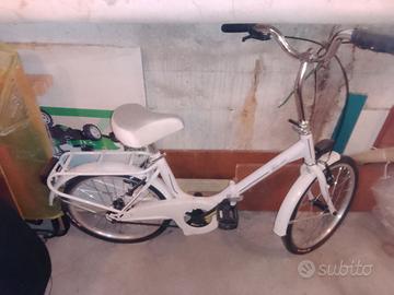 bicicletta pieghevole.