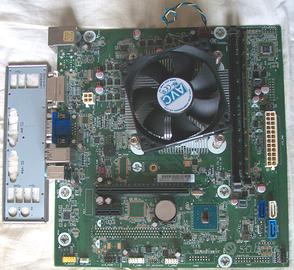 Scheda Madre HP 2B5E I3 6100 4 gb ram