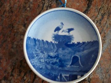 Lotto 2 plaquette piattini royal copenhagen sirene