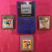 GAME BOY COLOR CGB-001 con 3 giochi