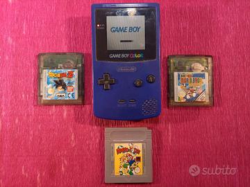 GAME BOY COLOR CGB-001 con 3 giochi