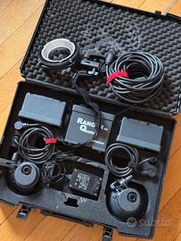 Elinchrom Ranger Quadra RX 2 Teste + 2 Batterie Nu