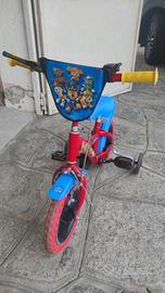 Bicicletta Bimbo 12'' Dino Bikes - Paw Patrol