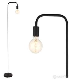 Lampada a stelo nera