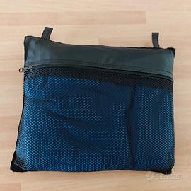 cuscino da campeggio blu