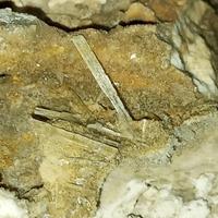 cristalli di gesso su matrice 