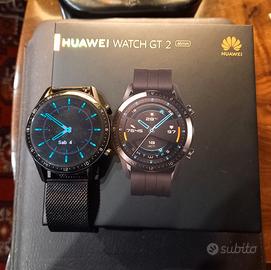 Orologio Huawei Watch GT 2 uomo con due cinturini