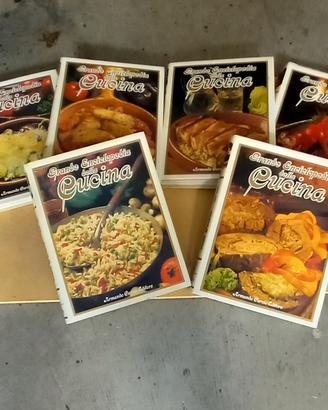 Grande enciclopedia della cucina vintage Curcio 