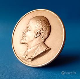 Medaglione da tavolo Lenin Urss anni '70
