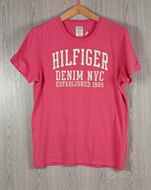 T-Shirt Hilfinger Denim Vintage Rosa L