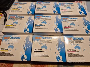 lotto cartucce Epson nero giallo Ciano magenta