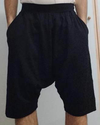 Pantaloncini neri Asos cavallo basso tag. M cotone