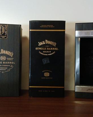 3 contenitori Jack Daniel's Whisky