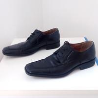 Scarpe Derby in pelle nera – Taglia 43