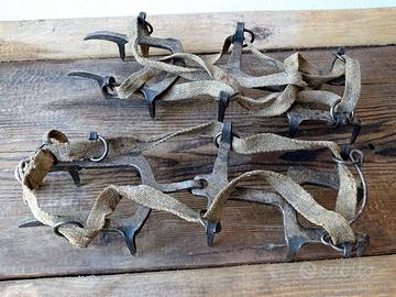 Ramponi da ghiaccio tedeschi con cinghie, ww2