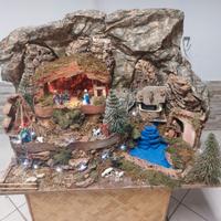 PRESEPE ARTIGIANALE COMPLETO E MOTORIZZATO