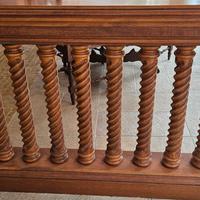 Balaustra separè lavorata a mano