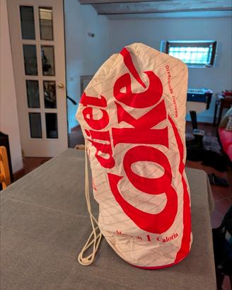 Zaino a sacca Coca Cola vintage