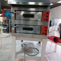 forno per pizza elettrico doppio industriale