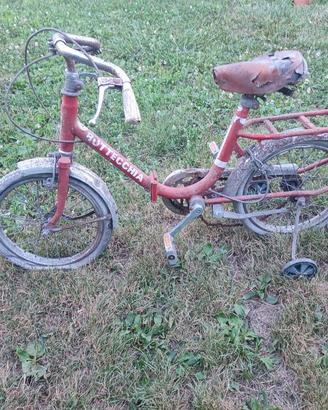 bici pieghevole bottecchia da bambino riparare 