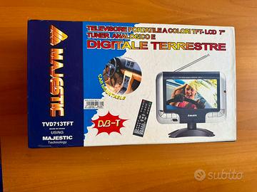 Televisore portatile Majestic TVD713TFT