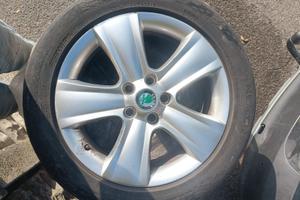 4 Cerchi in lega 17" Skoda VW Audi Seat 5x112
