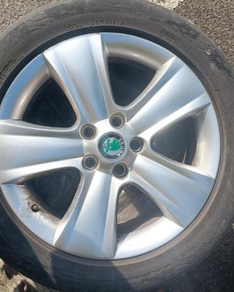 4 Cerchi in lega 17" Skoda VW Audi Seat 5x112
