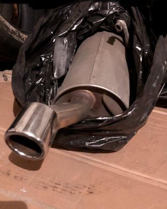 Marmitta pegeout 206 e 206cc