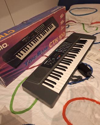 Tastiera Casio digit CTK-100 , 100 ritmi e toni